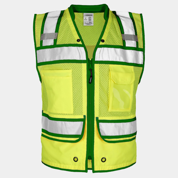 Color Contrast High Performance Surveyors Vest Thumbnail
